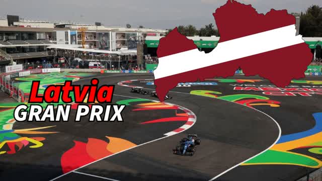 🇱🇻F1 LATVIA STREET COURSE🇱🇻