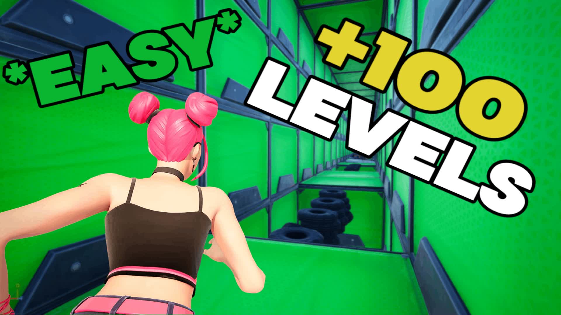 +100 LEVEL EASY PARKOUR 🏆