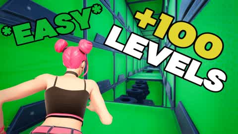 +100 LEVEL EASY PARKOUR 🏆