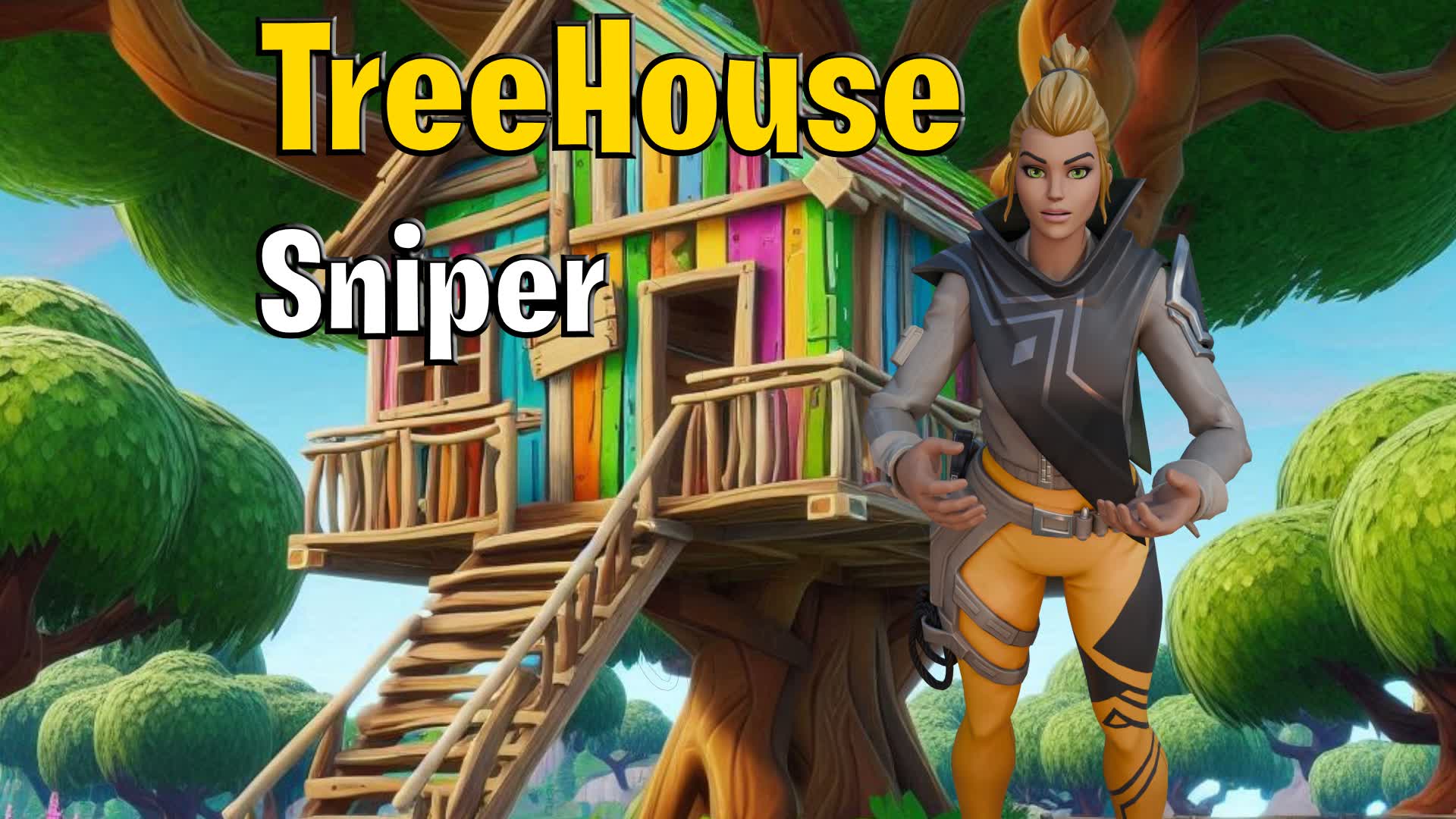 TREEHOUSE SNIPER🌳 6971-2257-9369 par gena22 - Fortnite