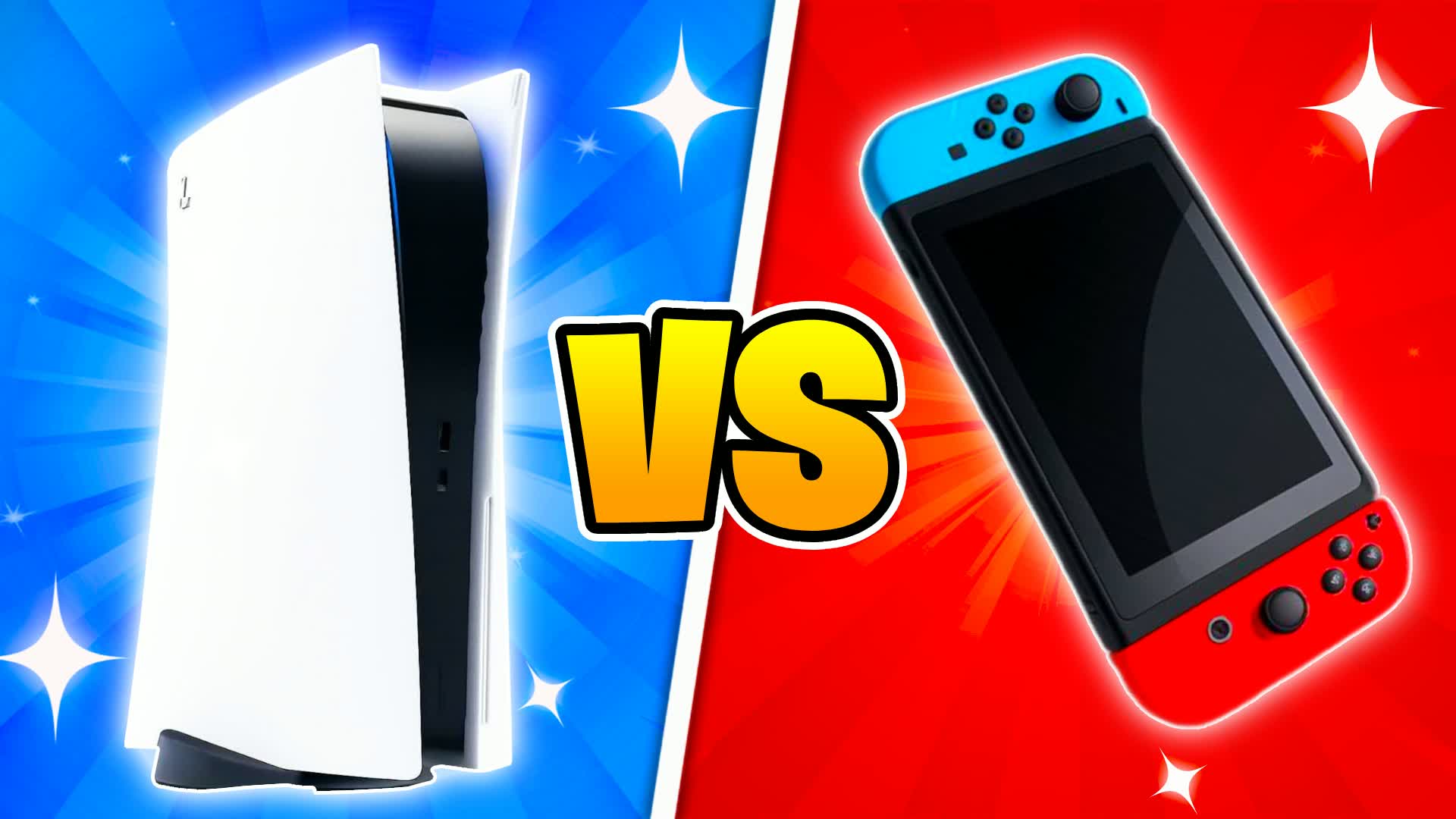 NICE SWITCH VS CONSOLE RED VS BLUE🔴🔵G1