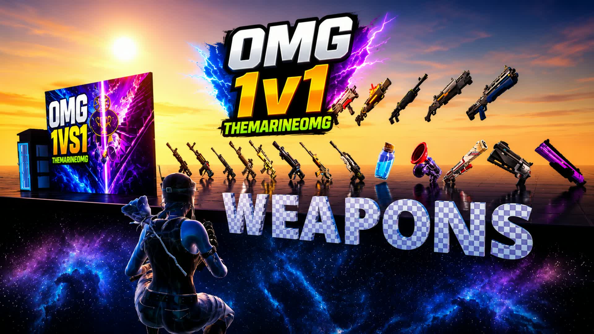 OMG 1vs1 THEMARINEOMG