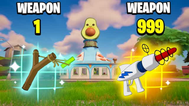 🥑 AVOCADO MAYHEM GUN GAME 🎯 ONE SHOT