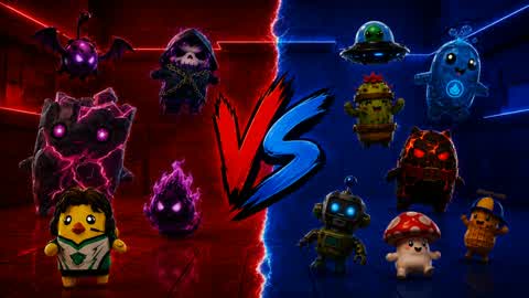 RED VS BLUE PRO BATTLE🔴🔵