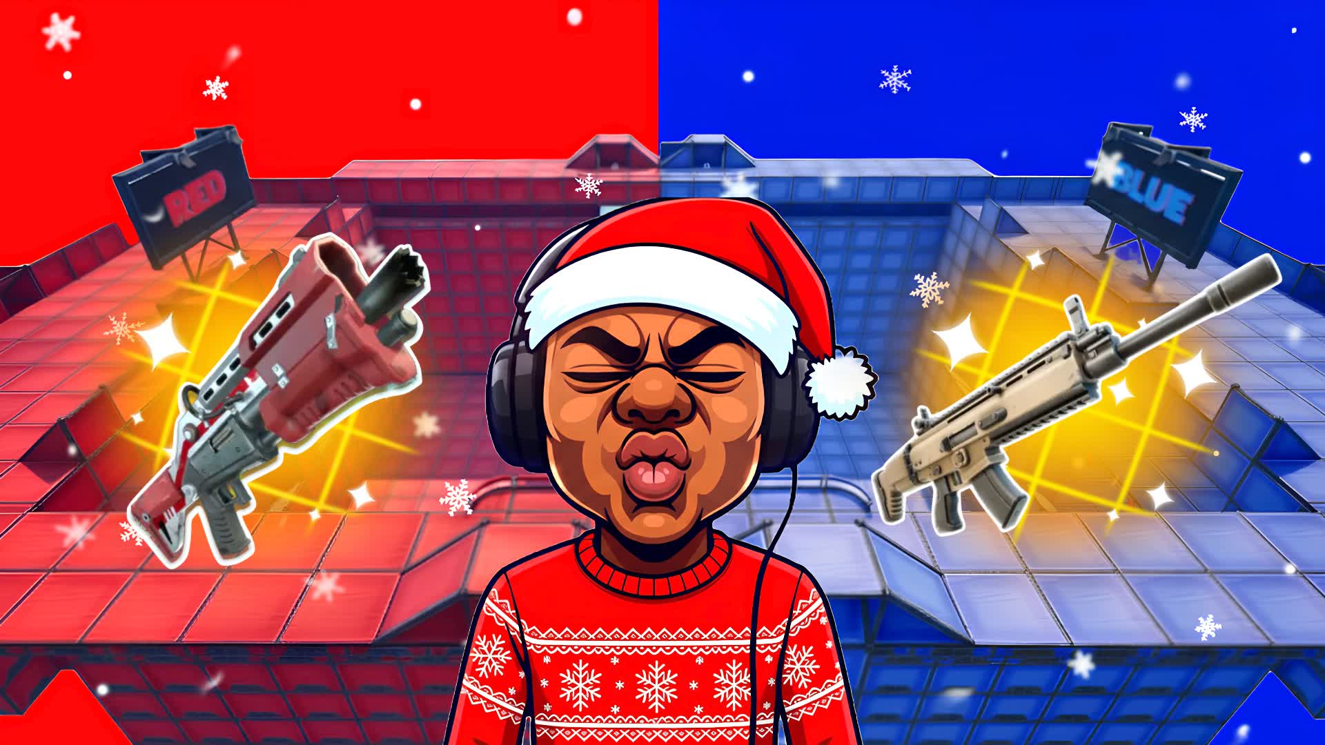 ❄️WINTER RED VS BLUE🔴🔵