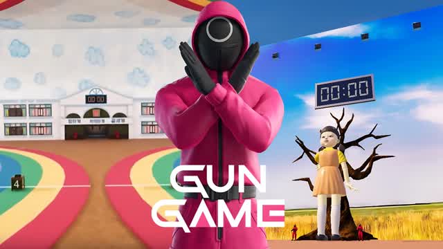 SQUID GUN GAME - ONE SHOT 오징어 게임