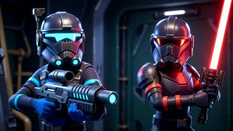 Star Wars Red vs Black : 8V8 Gun Game