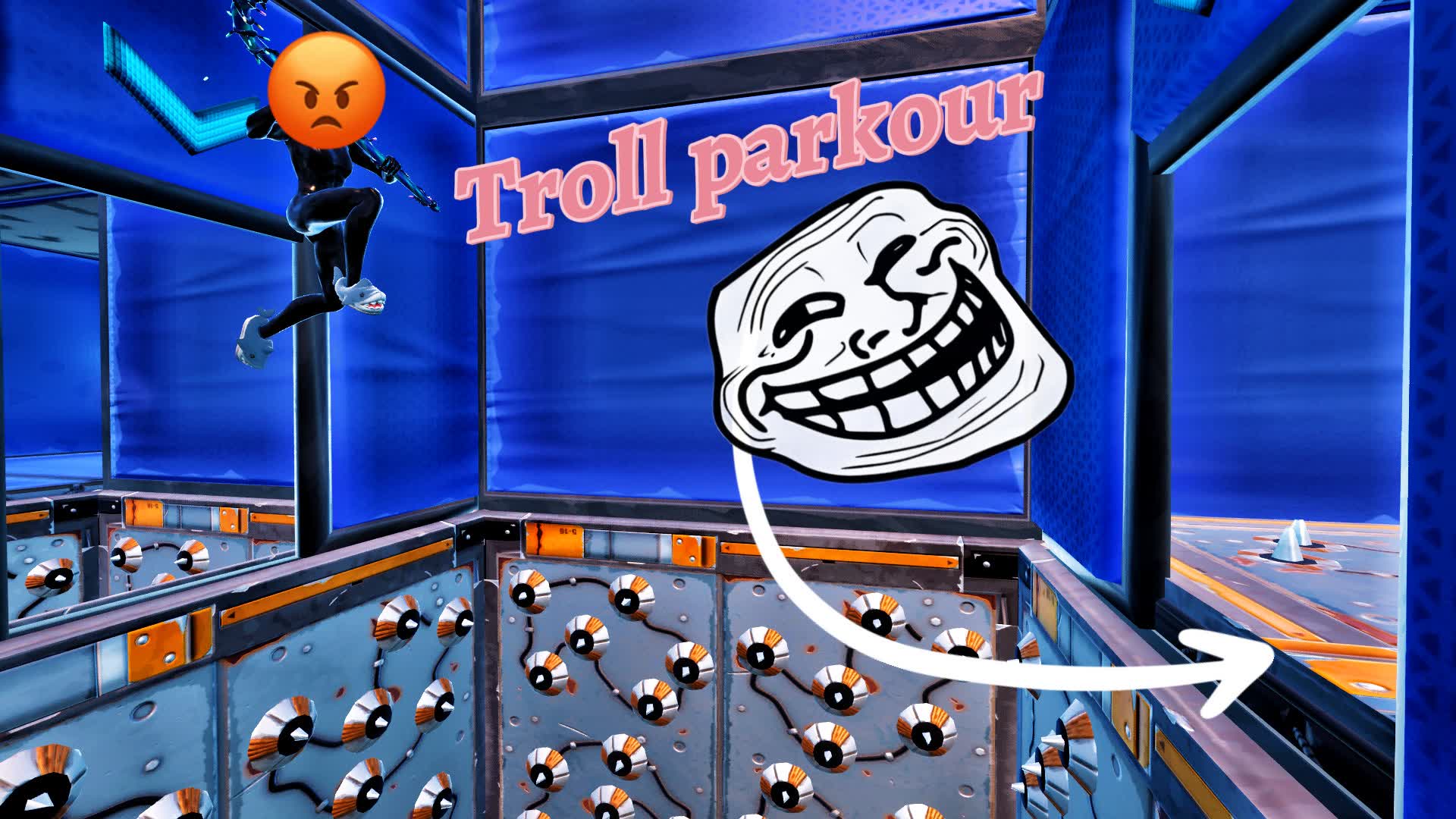 トロールのパルクール