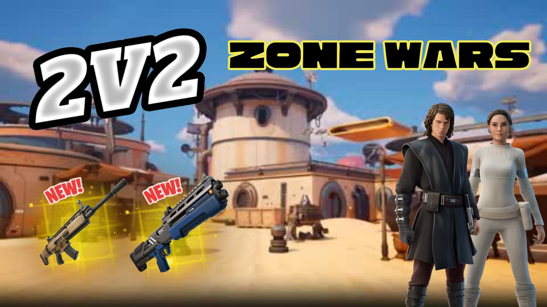 ⭐stars wars!- (2V2) zone wars⭐