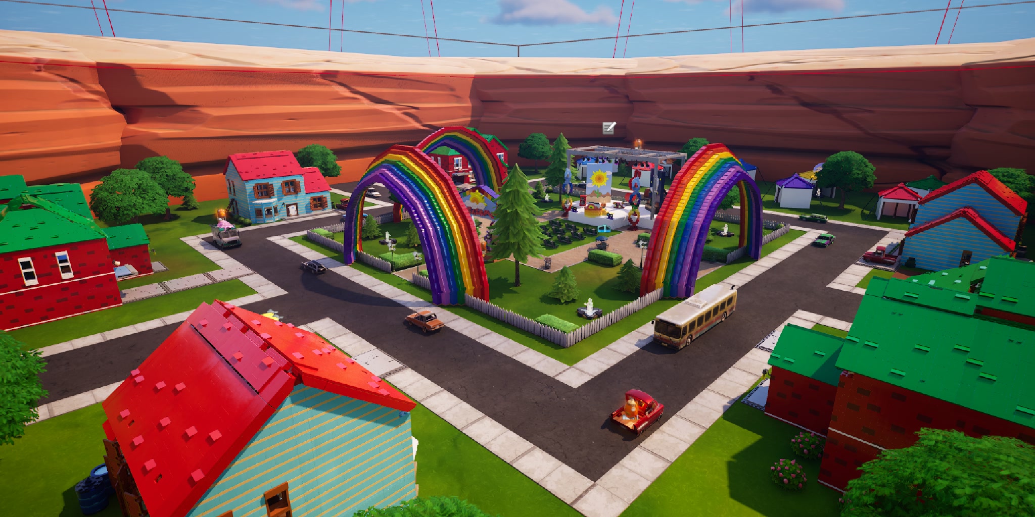 BLOCK TOWN FFA🧱 1885-3983-4645 by bigbyte - Fortnite Creative Map Code ...