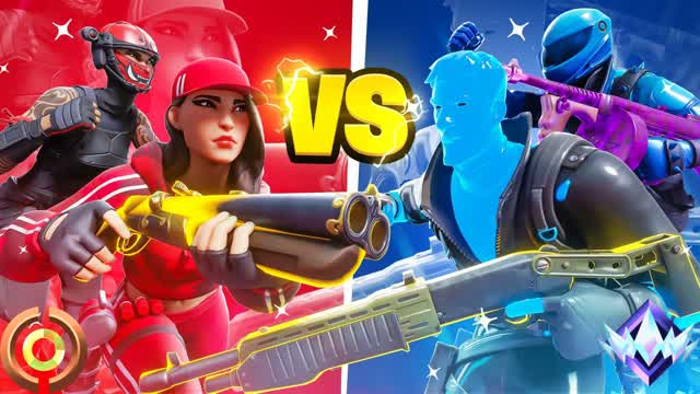 CLEAN RED VS BLUE 🔴🔵