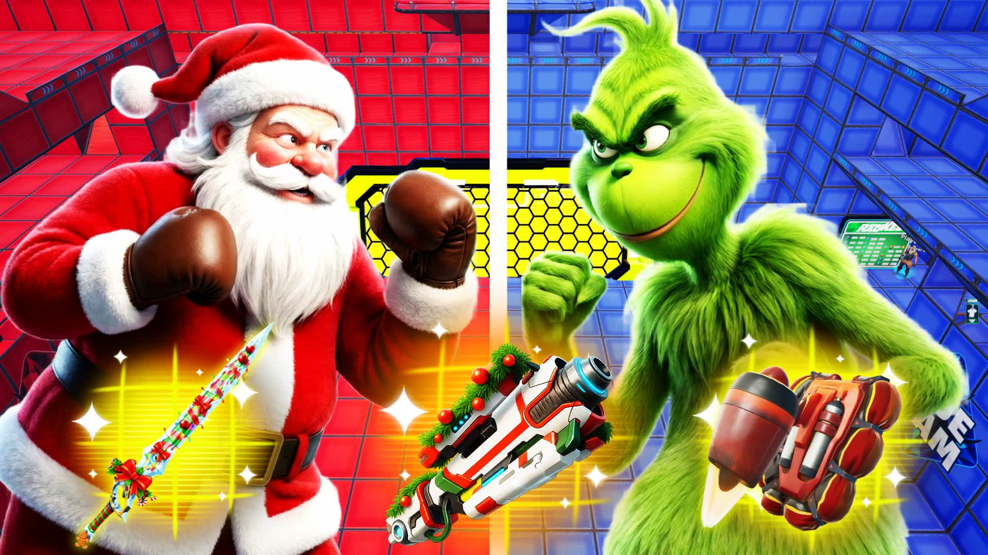 🎅SANTA VS GRINCH🎄 X MAX🎁