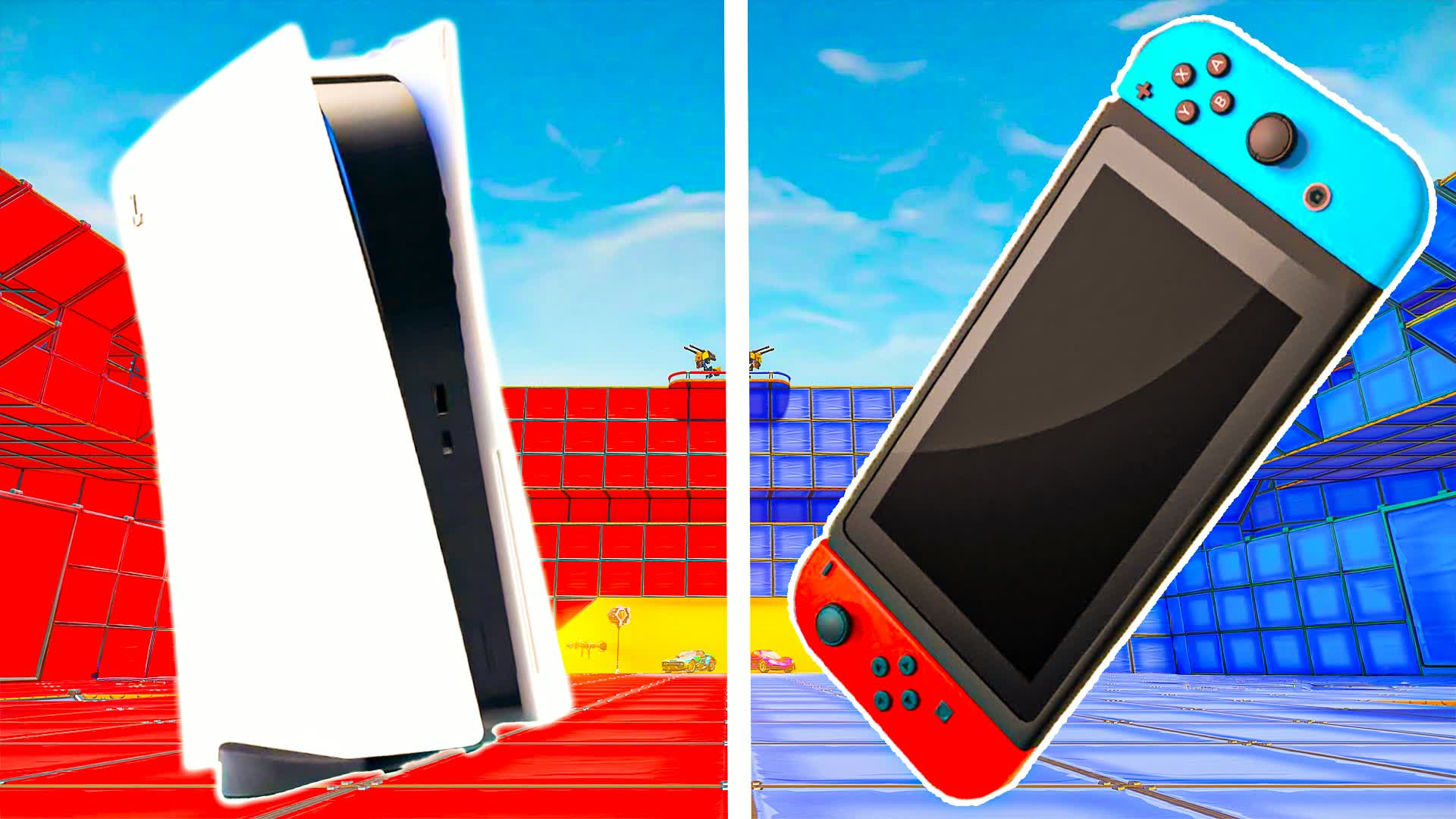RED VS BLUE🔴🔵 SUPER CONSOLE ⭐️ SWITCH