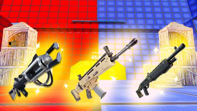 🔴Chill Red VS Blue🔵(any guns)