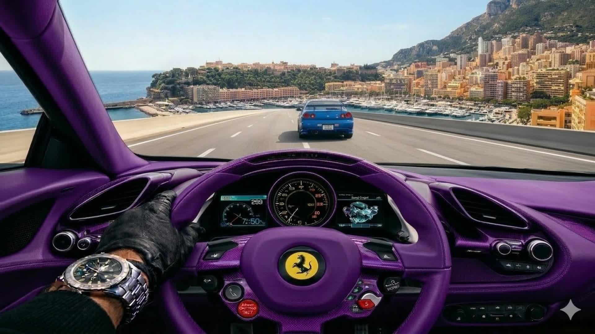 メガシティのグランドドライブ