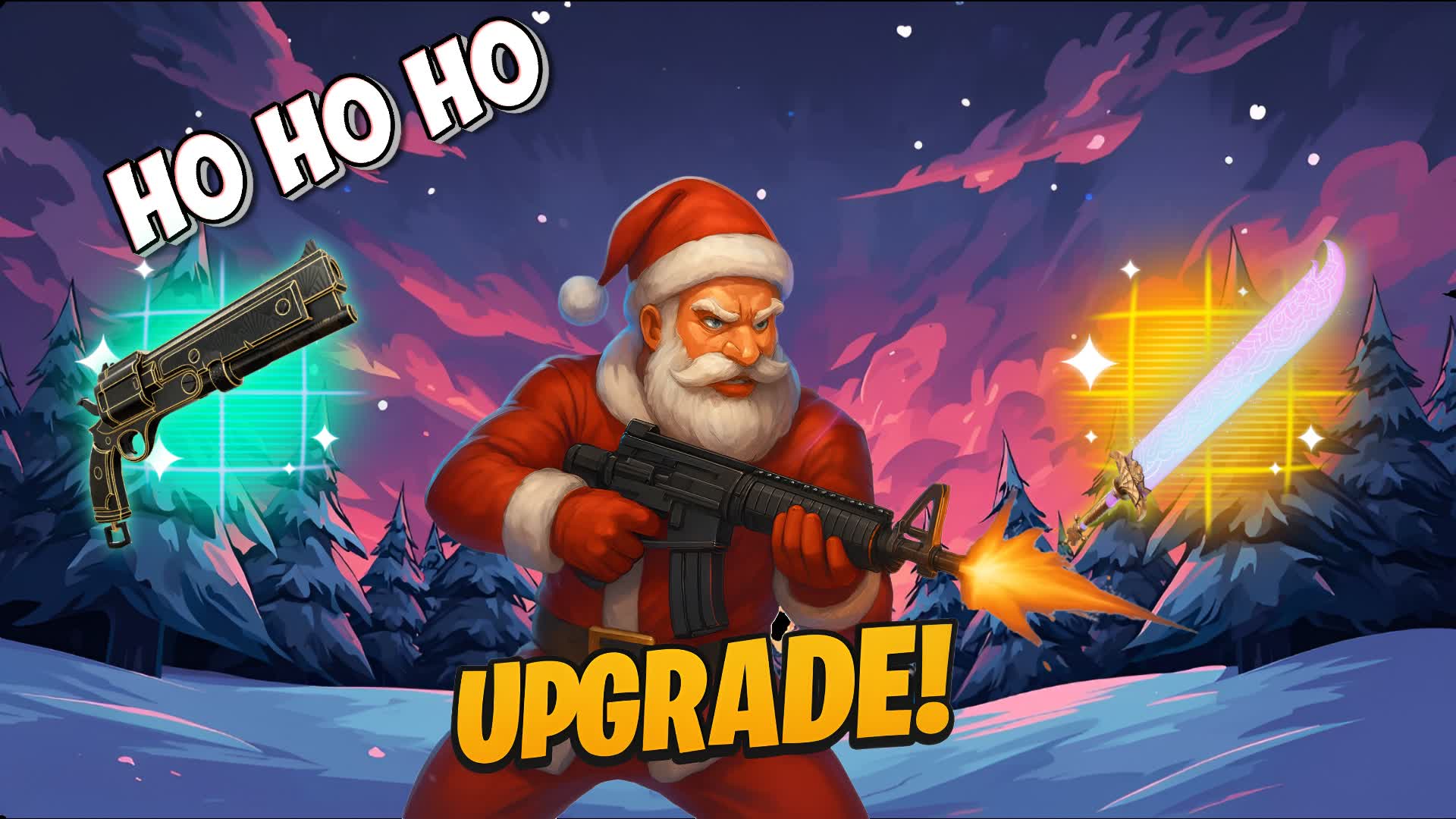 🎅HO HO HO🔫GUN GAME UPGRADE🔫