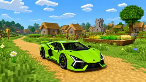 ULTIMATE MINECRAFT CAR PARADISE 🏆🏎️