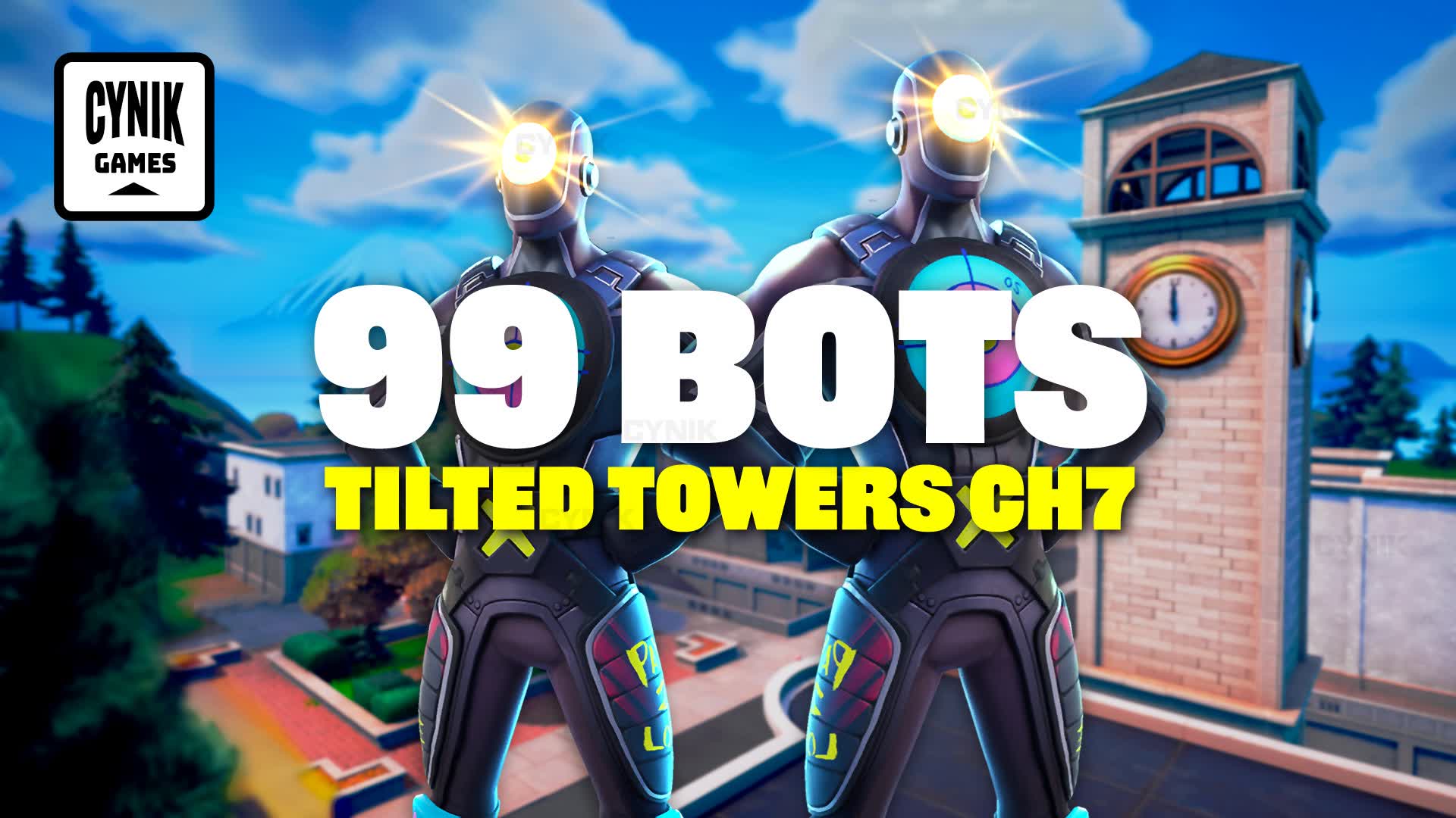 99 BOTS Tilted Towers Chapter 7 AI Lobby