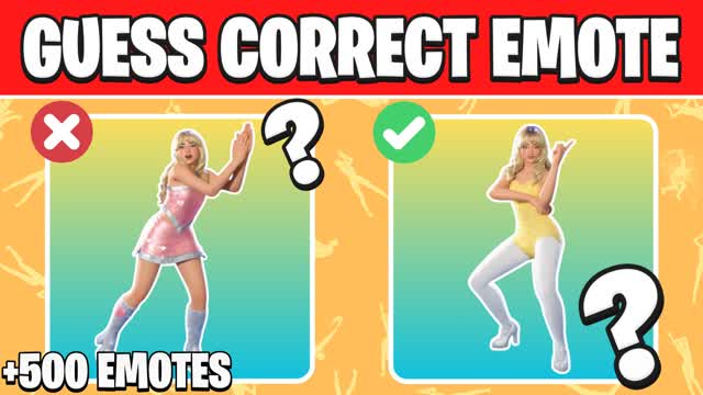 GUESS CORRECT EMOTE