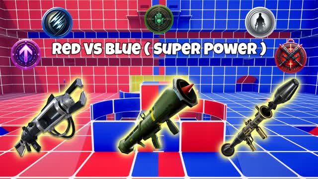 Red Vs Blue ( Super Power )