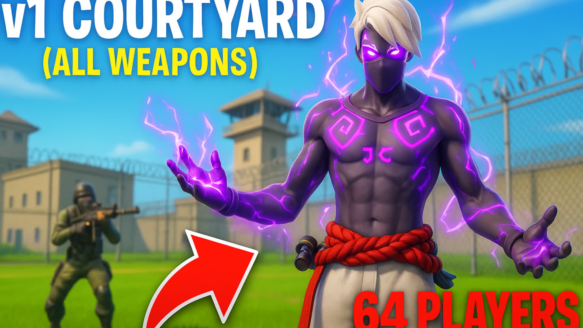 1v1 Courtyard! (All Weapons)