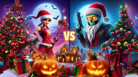 🎄CHRISTMAS VS HALLOWEEN🎃