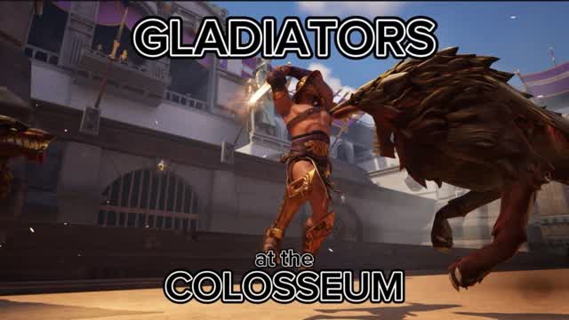 Gladiators at the Colosseum