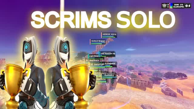 SCRIMS SOLO Zone Wars