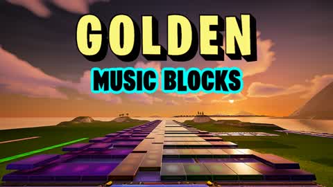 Golden Music Blocks Cover