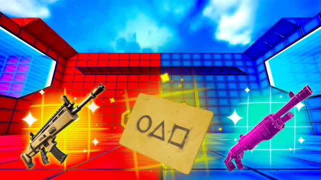 INSANE SQUID GAME RED VS BLUE 🔴🔵