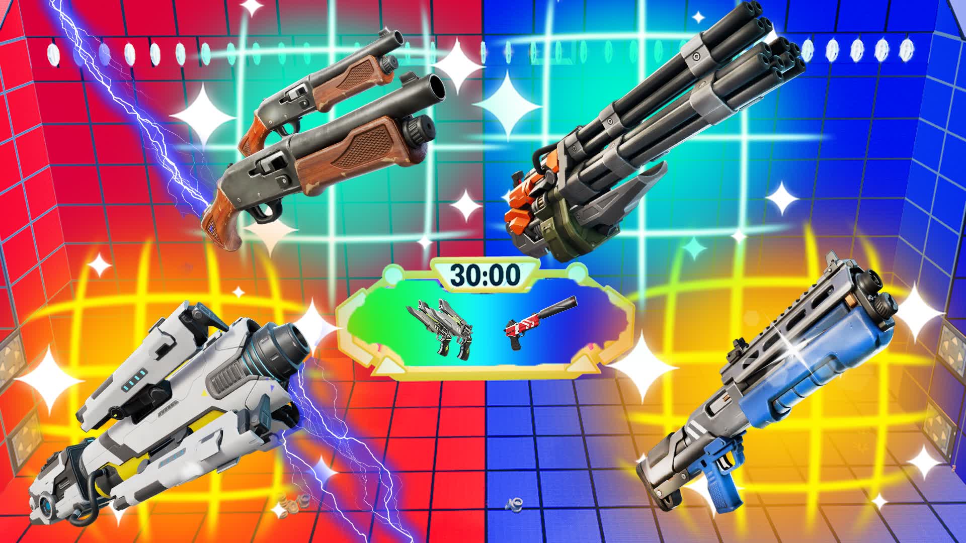 INSANE RED VS BLUE 67+ GUNS