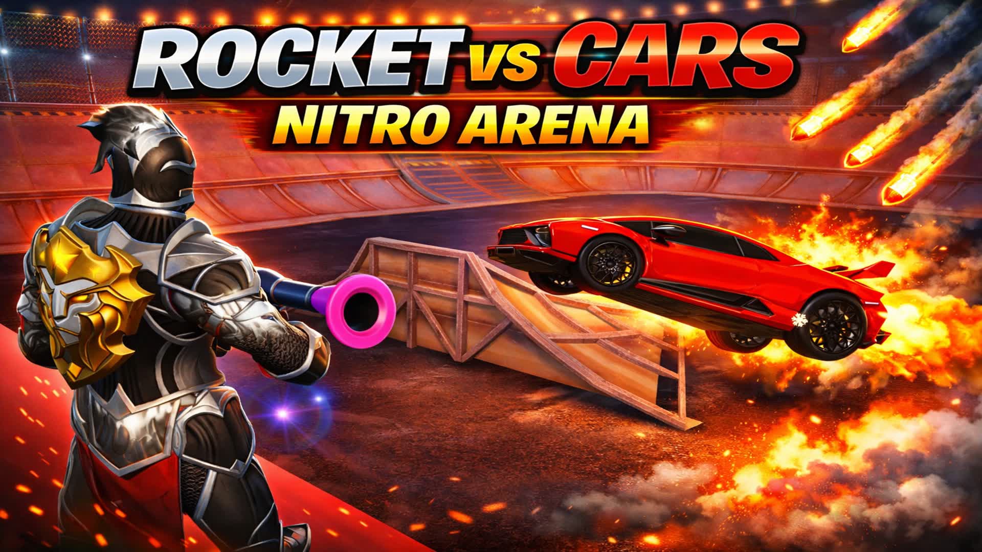 Rocket vs Cars: Nitro Arena