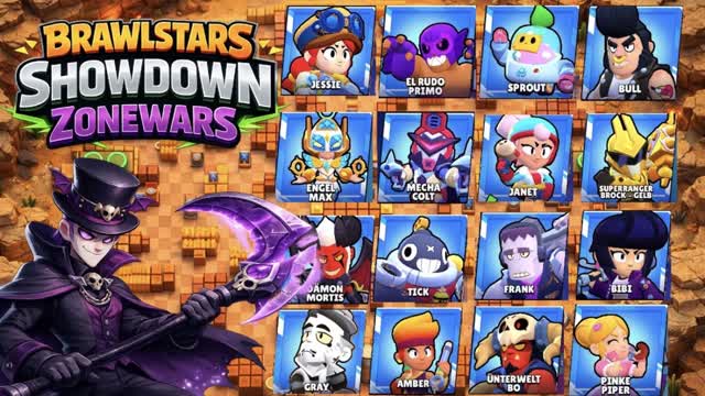 BRAWLSTARS SHOWDOWN ZONEWARS