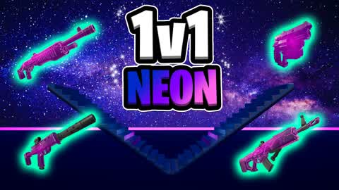 🌌 NEON 1V1 FFA - ALL GUNS ⭐