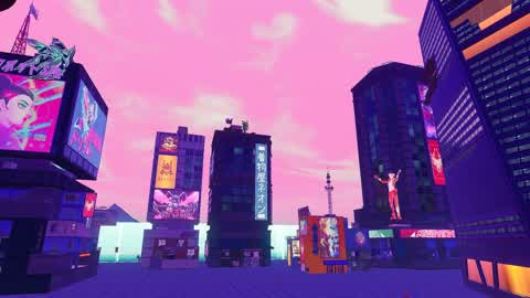 aesthetic city 1v1s(futuristic)
