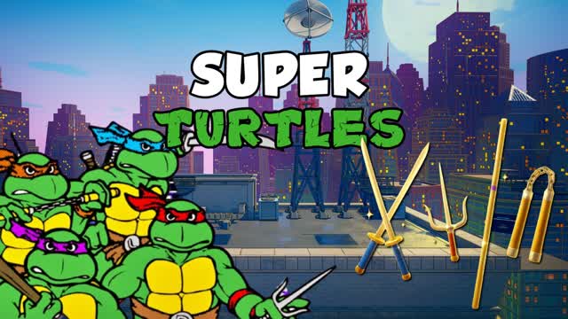 SUPER NINJA TURTLES