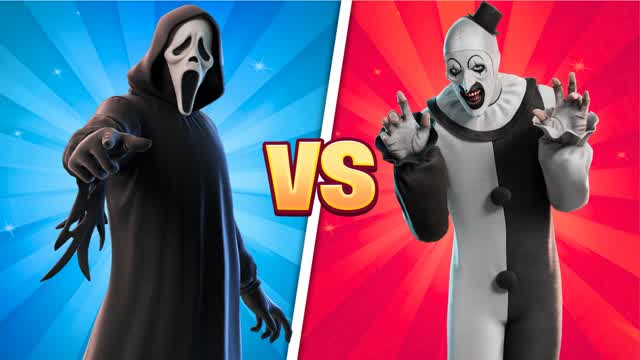CRAZY GHOSTFACE 🔪VS BOO RED VS BLUE🔵🔴