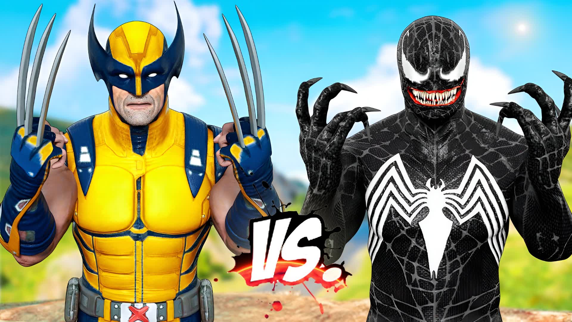 ウルヴァリン vs ヴェノム ヒーロー vs ヴィラン