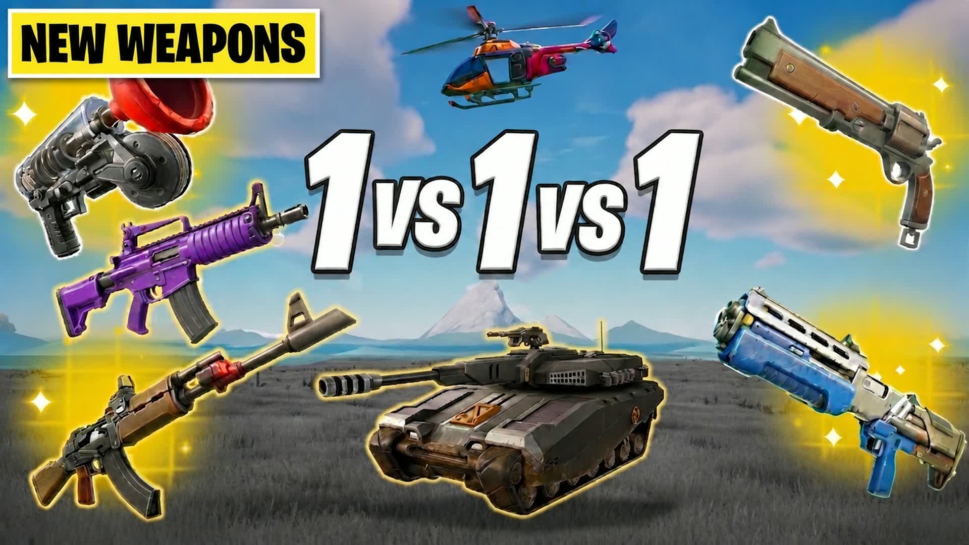 1 VS 1 VS 1 VS 1