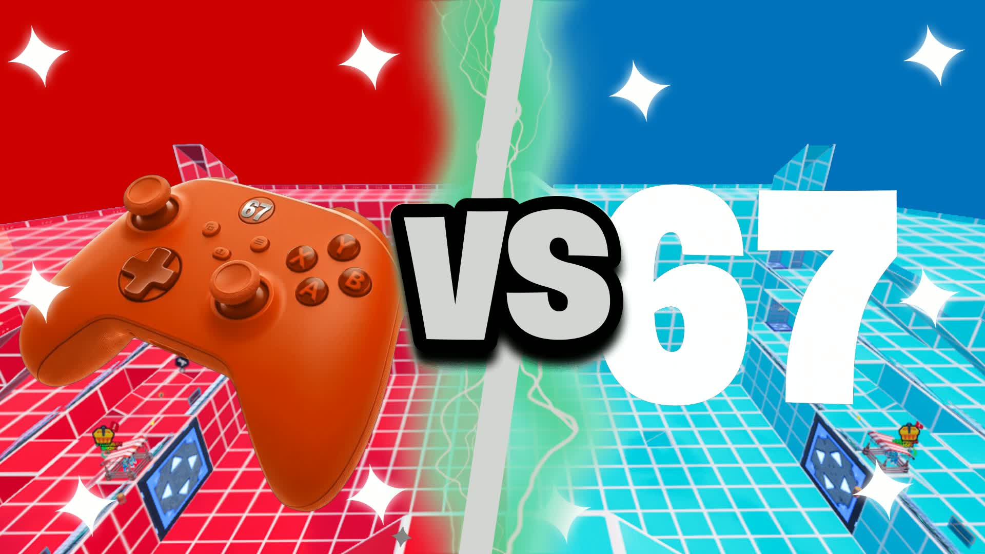 レッド vs ブルー🔴🔵B67