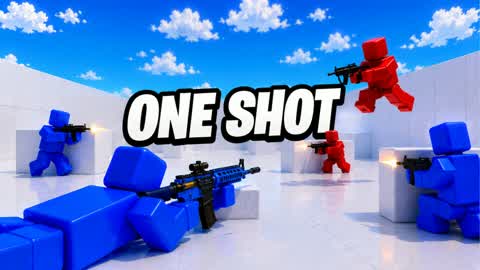 RIVALS GUN GAME 🔴🔵ONE SHOT