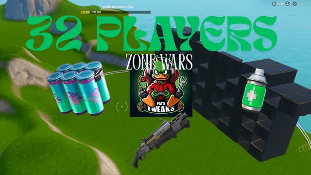 32 Players Zone Wars Solo
