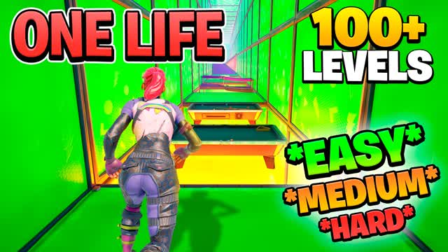 ONE LIFE PARKOUR! 100+ LEVELS