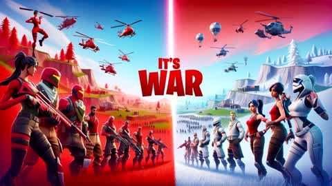 IT'S WAR RED VS WHITE