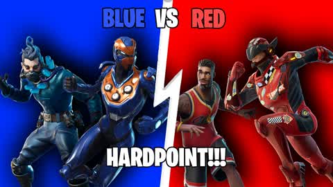 🔴RED VS BLUE🔵 HARDPOINT!!!
