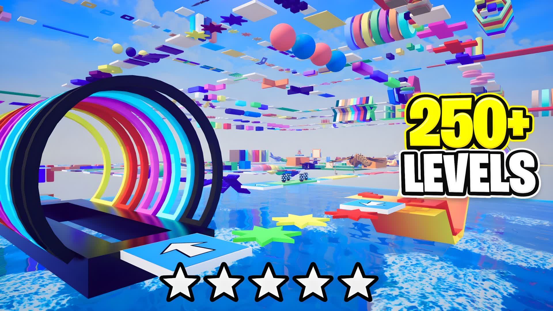 250 LEVEL OBBY PARKOUR 🌈 [DEATHRUN]