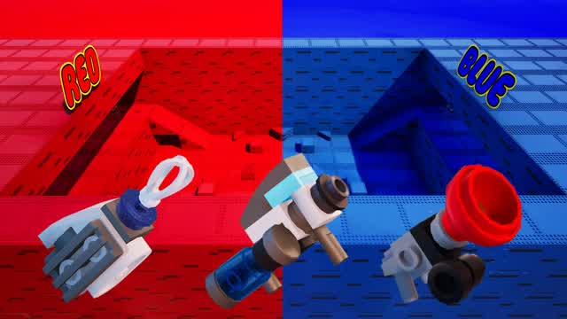 BLOCKY RED VS BLUE 2v2 🔴🔵