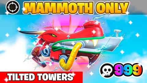 GUN GAME🔫 ONLY MAMMOTH TILTED TOWERS🎯