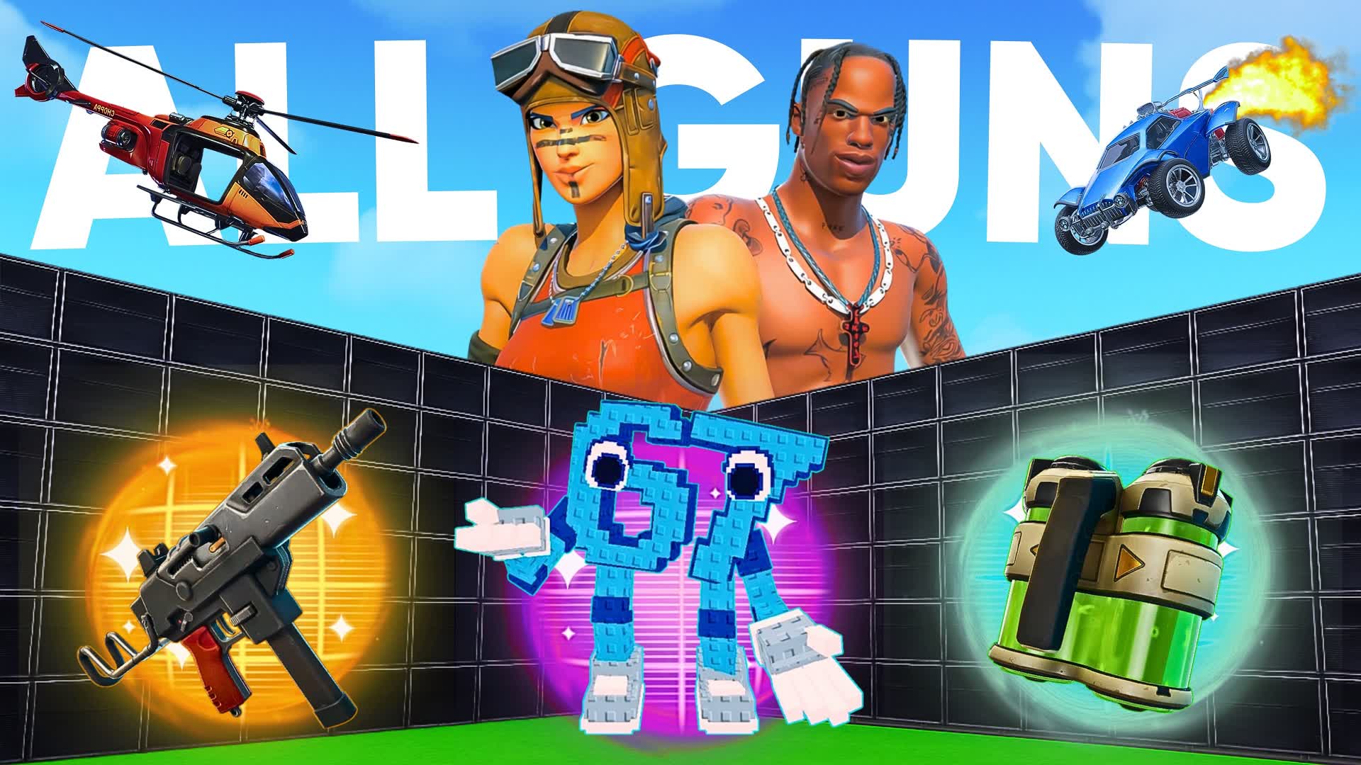 EXTRA 1V1 ALL GUNS & VEHICLES