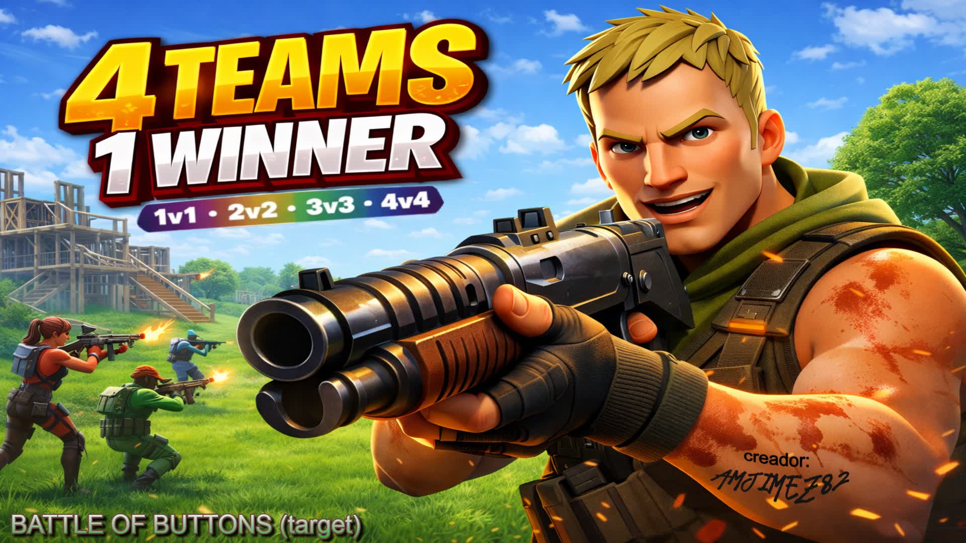 2v2 バトル・オブ・ボタン (ターゲット)